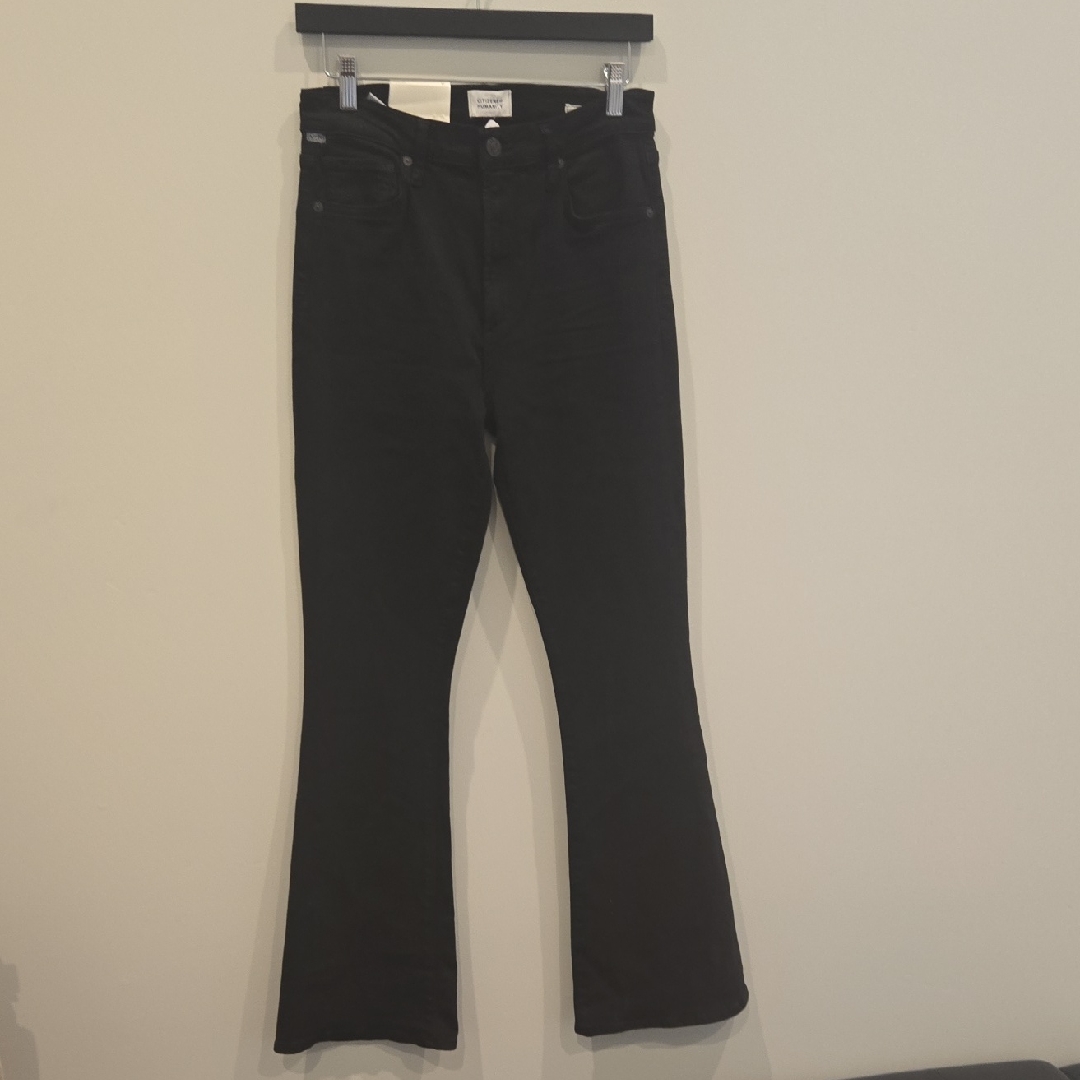 Citizens Of Humanity Black Boot Cut Jeans